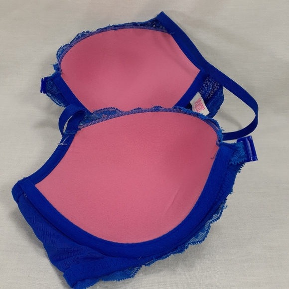 Victoria's Secret Pink Racerback Bra Size 32 DD - Picture 3 of 6